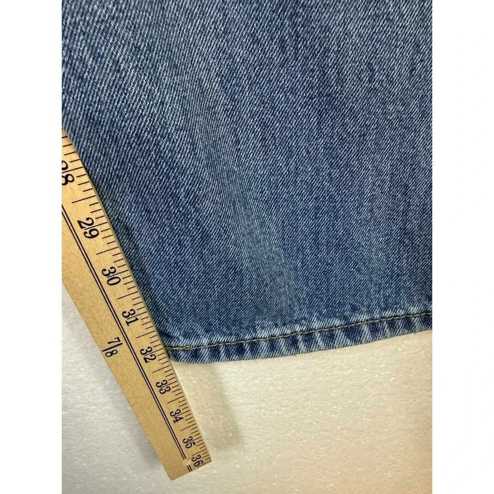 Levi's‎ 505 Jeans Mens Size 44x34 - Fits (42x32 ) Straight Leg Blue Denim Cowboy